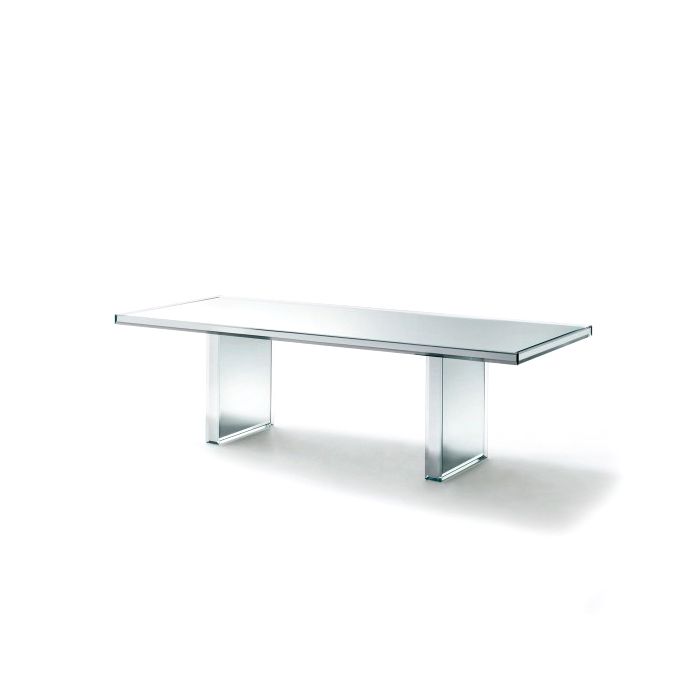 Glas Italia Prism Mirror Table