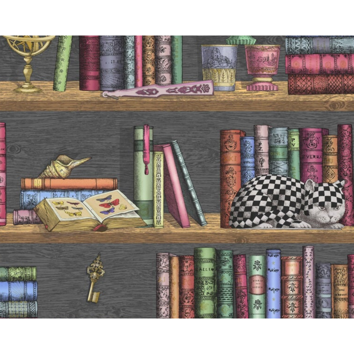 Fornasetti Libreria Wallpaper 