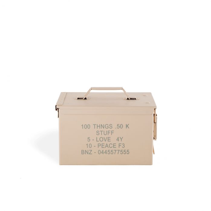 Metal Box Seletti Peace Bullet