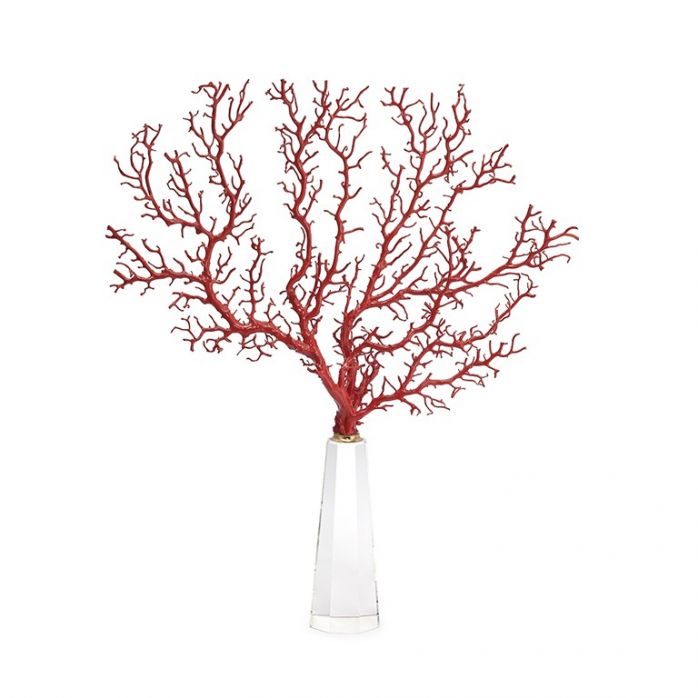 Vaso Abhika Obelisque Corallo Sm