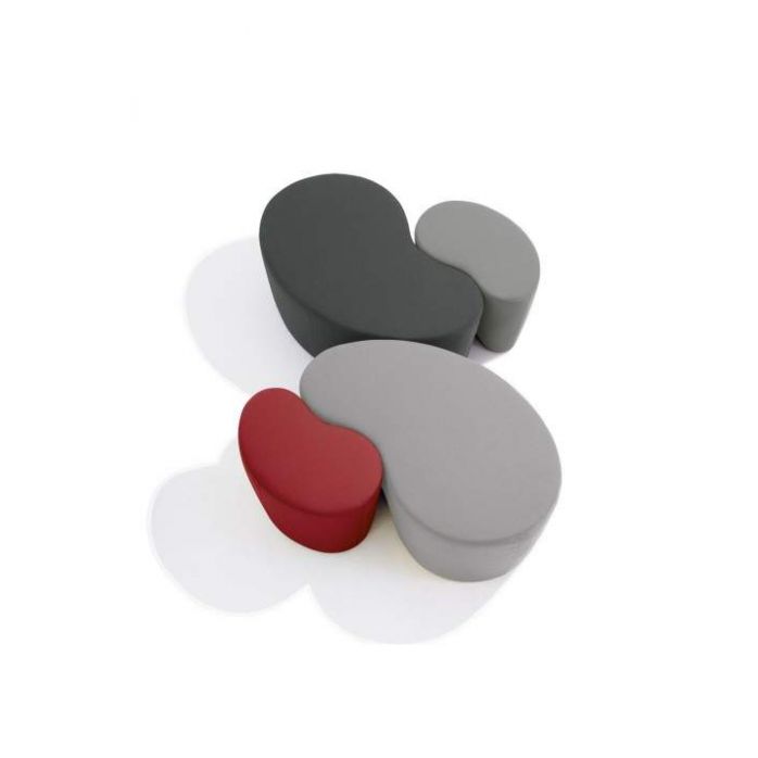 Bonaldo Cube Leather Pouf