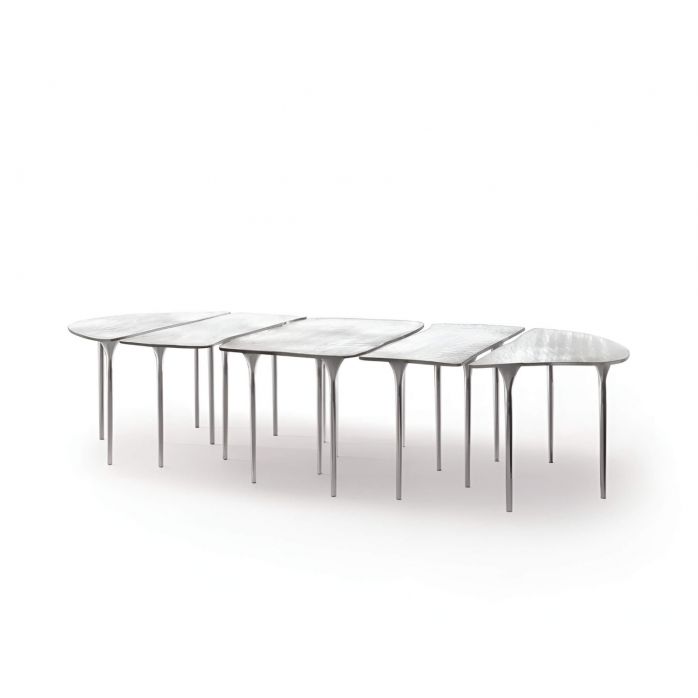 Tavolo Glas Italia Specchio di Venere