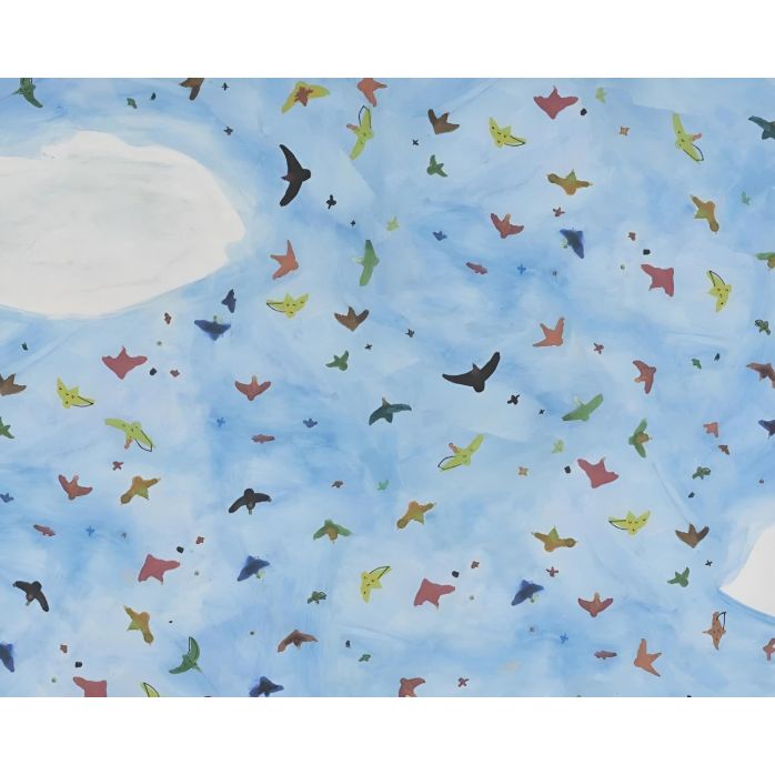 Pierre Frey Le Ciel d’Iris wallpaper