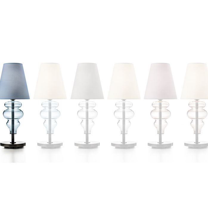 Barovier & Toso Lampada da tavolo Ran - AZ Azzurro - Azzurro, AQ Acquamarina - Acquamare