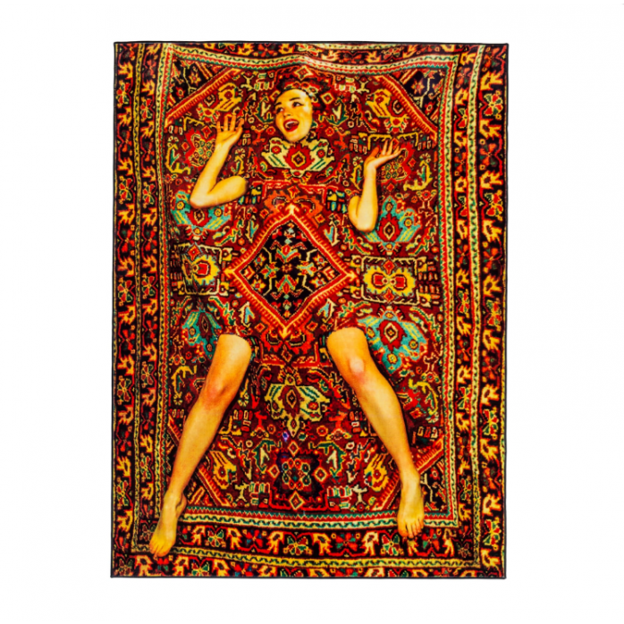 Rectangular Rug Seletti Lady on Carpet