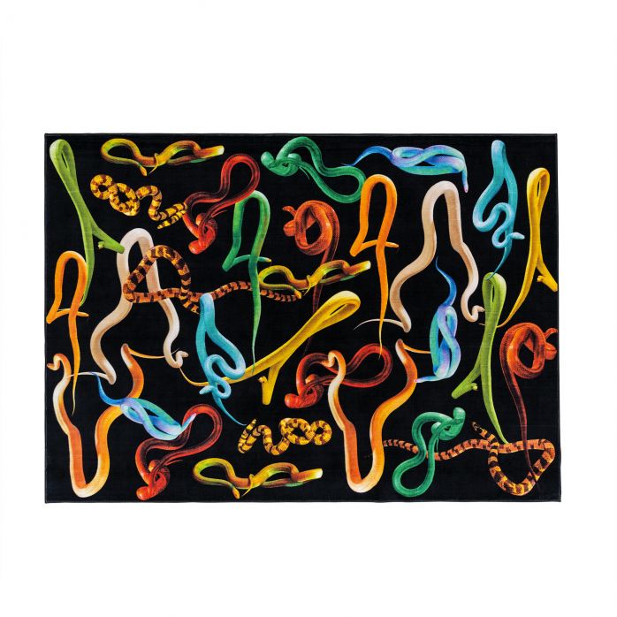 Rectangular Rug Seletti Snakes
