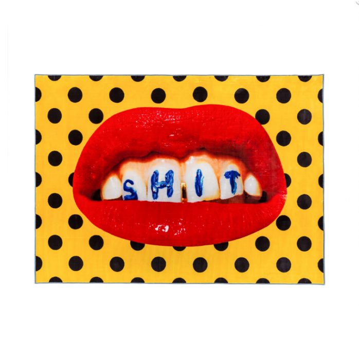 Tappeto rettangolare Seletti Teeth