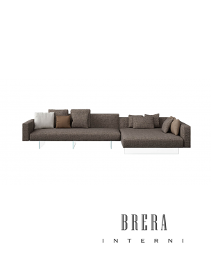 Lago Air 0818 Sofa Brown Color
