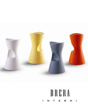 Bonaldo Skoop Chair Orange, Yellow And White Color