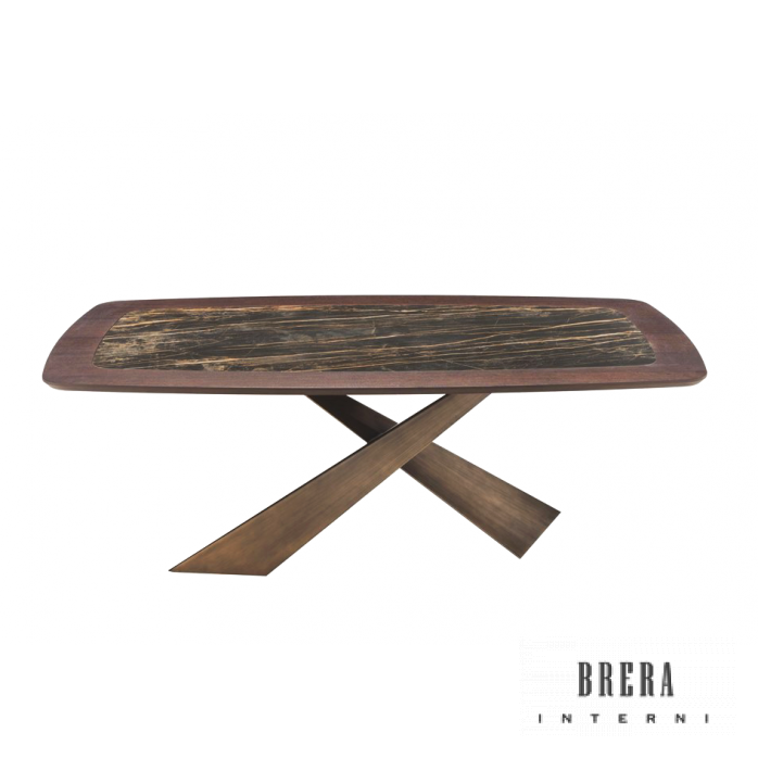 Tavolo Riflessi Shangai in Ceramica Legno