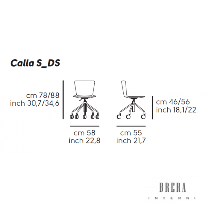 Sedia Midj Calla S-S_DS
