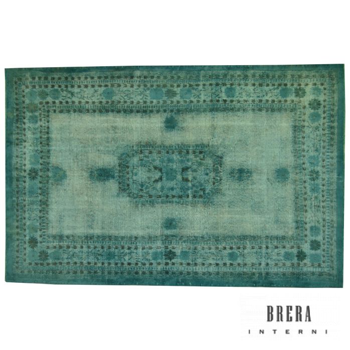 Tappeto Mohebban Milano Vintage №1 - Turchese scuro d 66. 57848