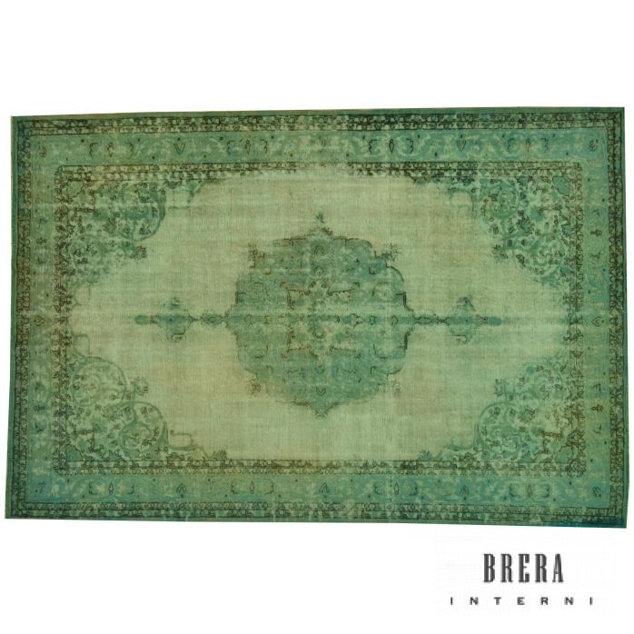 Tappeto Mohebban Milano Vintage №1 - Turchese scuro d 66. 59331
