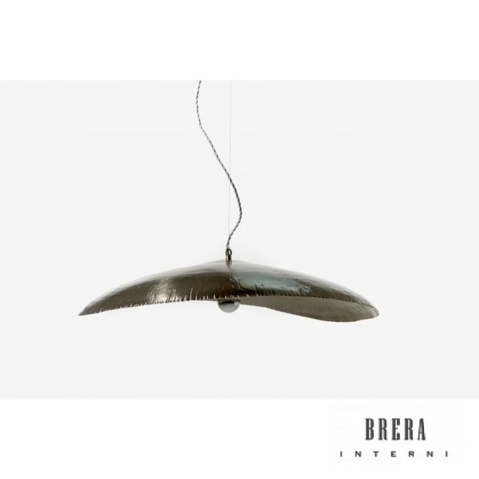 Lampada a sospensione Gervasoni Ottone 95 96 - Argento 95 L70/80 H18