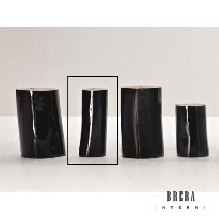 Tavolino Gervasoni Log S/M/L - Log M / L18/22 x H42 Nero