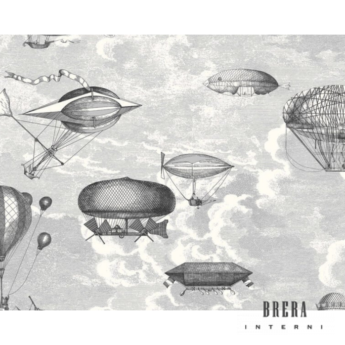 Carta da Parati Fornasetti Macchine Volanti