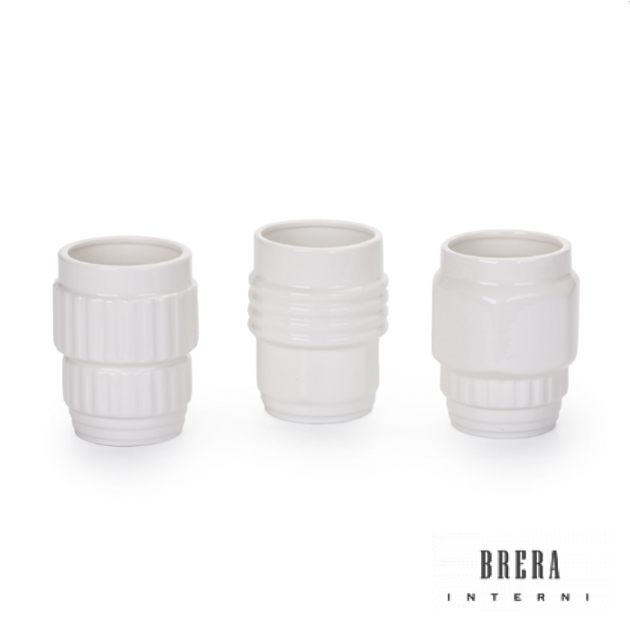 Set di tre tazze Seletti Machine Collection