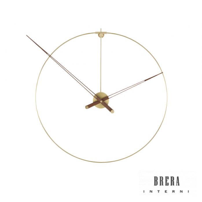 Ligne Roset Pik Clock Brass Clock 