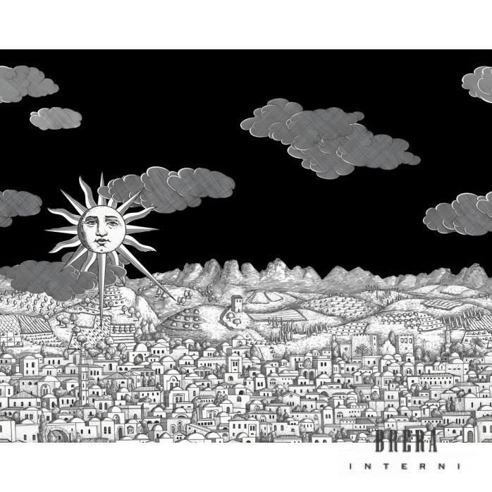 Carta da Parati Fornasetti Vista Mediterranea