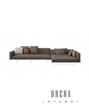 Lago Air 0818 Sofa Brown Color