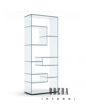 Tonelli Design Liber A Bookcase Glass Frame