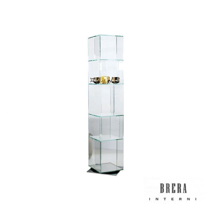 Bookcase Bonaldo Cubic Glass