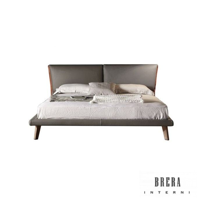 Bed Cattelan Italia Adam Leather