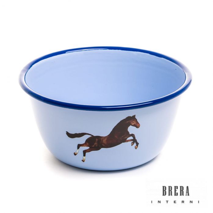 Enamel Bowl Seletti Horse
