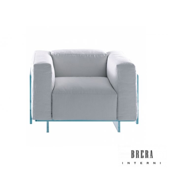 Glas Italia Crystal Lounge Armchair