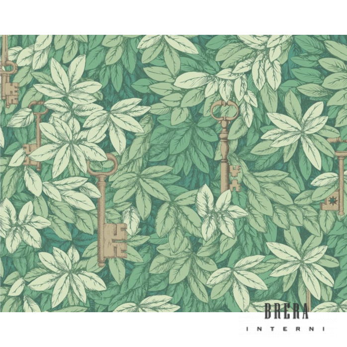 Fornasetti Chiavi Segrete Wallpaper 
