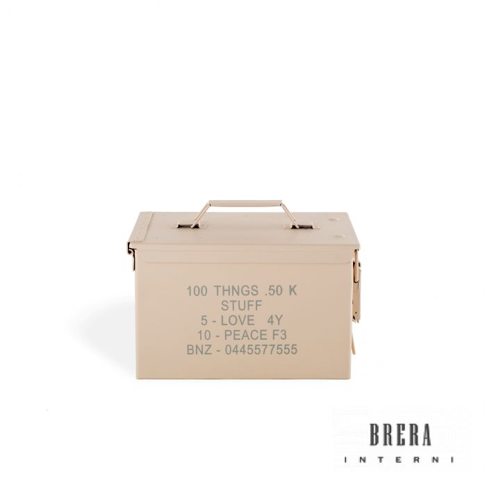 Metal Box Seletti Peace Bullet