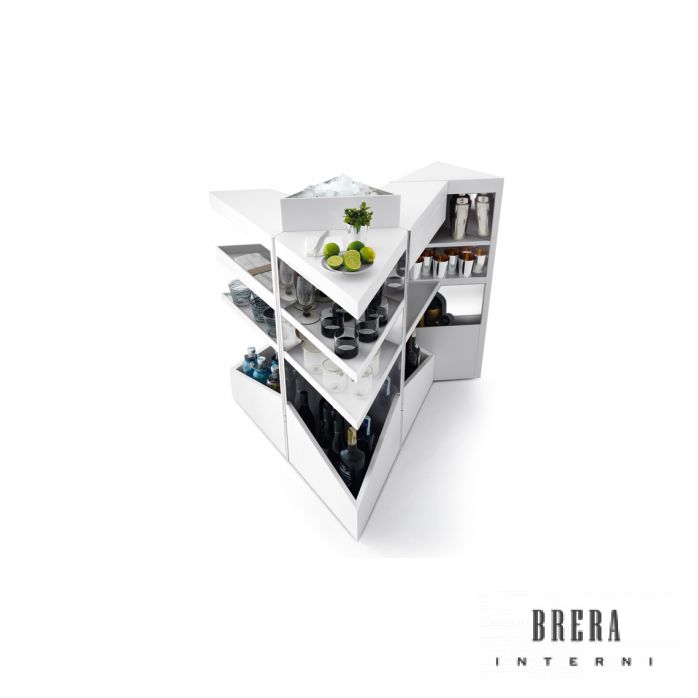 Variable-Shape Cocktail Bar On Casters Opinion Ciatti Q.bist