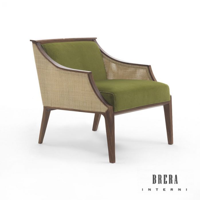 Porada Liala Straw Armchair