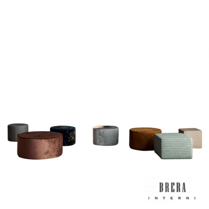 Twils Lounge Quadrati e Rotondi Pouf 
