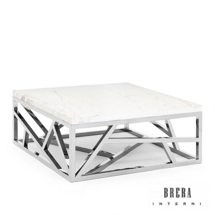 Abhika Stick Marble Small Table 