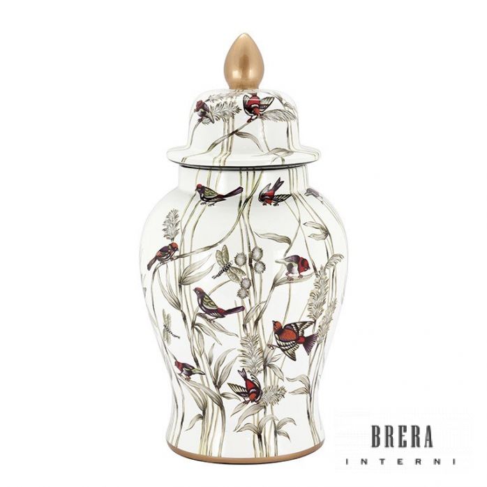 Abhika Flowery Vase 