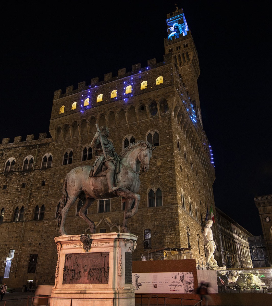 Palazzo Vecchio, Lighting Project Of Linea Light
