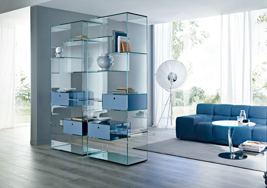 Liber Bookcase Of Tonelli Design Is The Perfect Furniture For A Modern Lighting