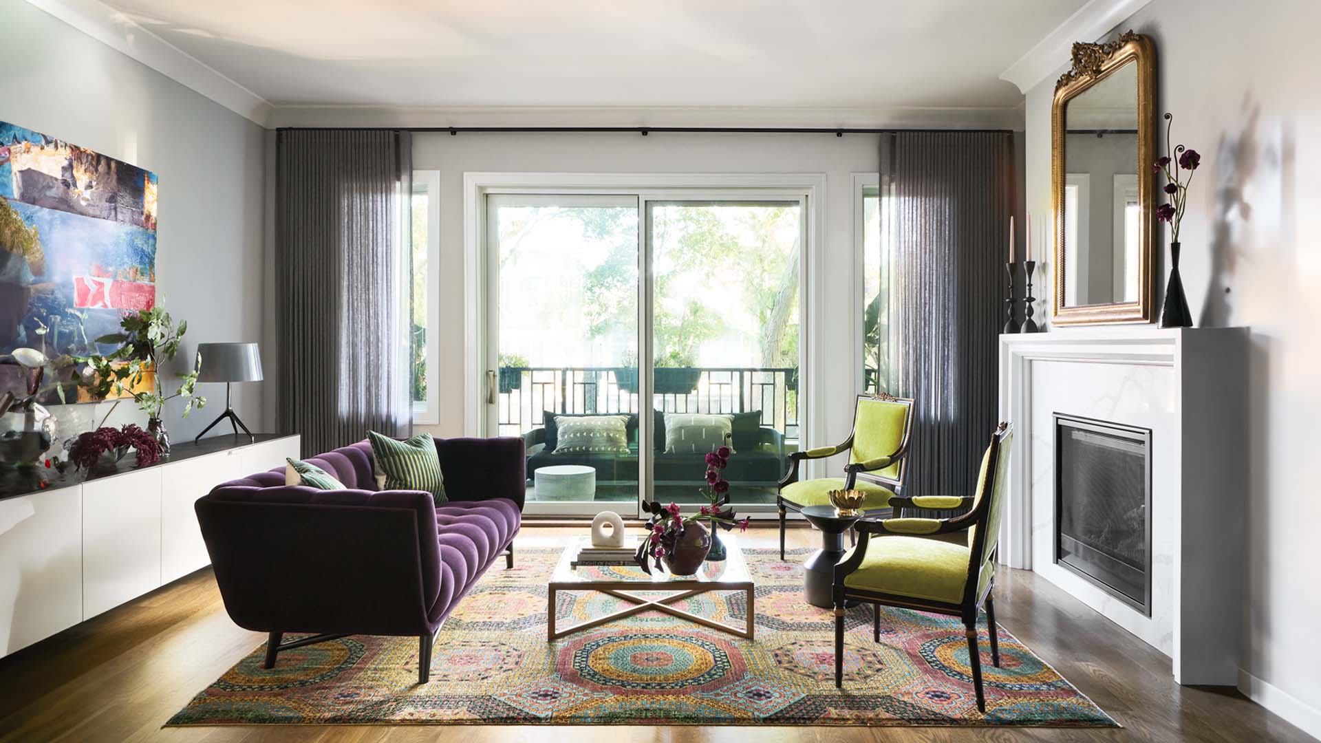 Dedar Milano Fabric in a living room