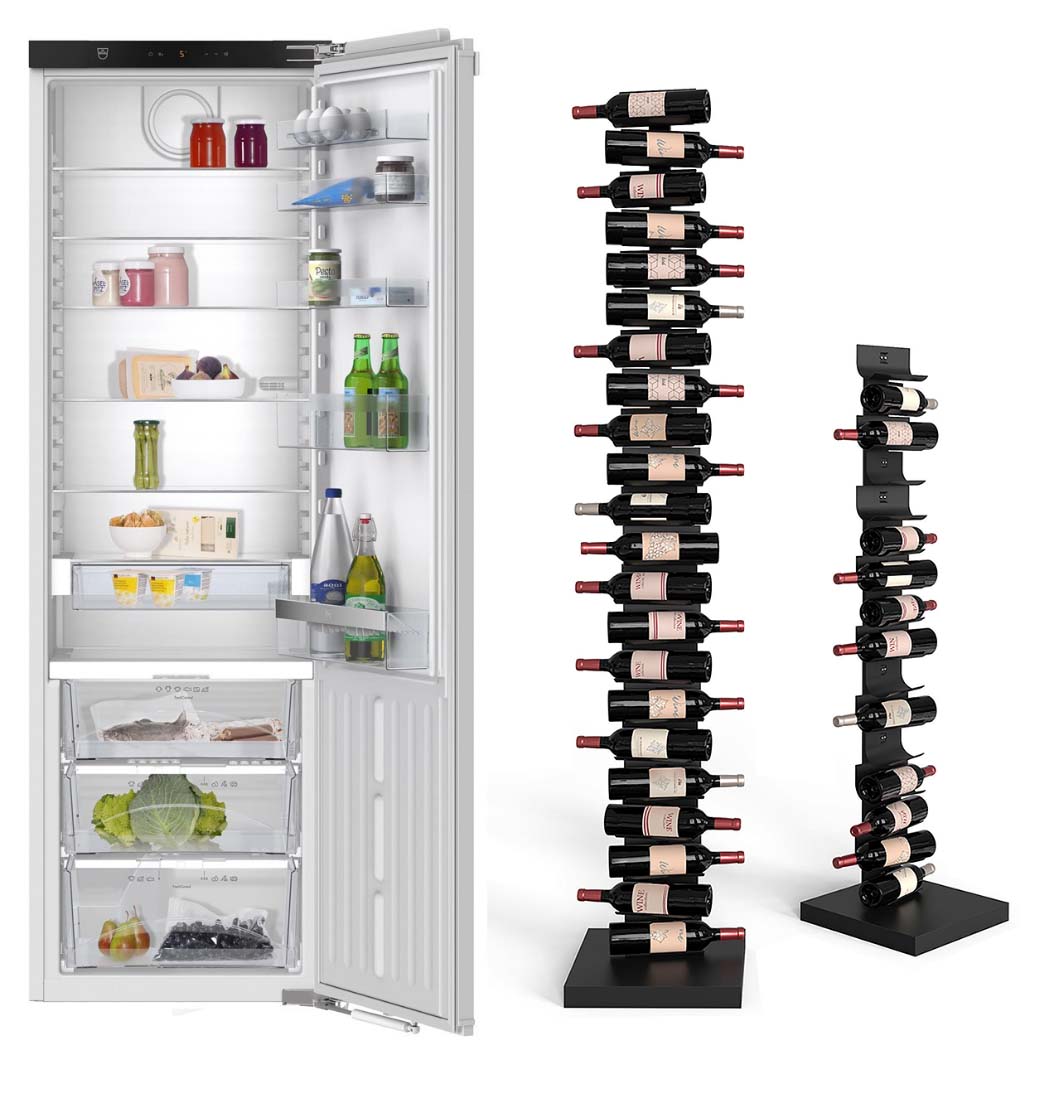 Refrigerator, Opinion Ciatti Ptolomeo Vino Bottles Holder
